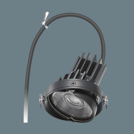 NTS58422B パナソニック ユニバーサルダウンライト 灯具のみ ブラック LED 温白色 調光 中角