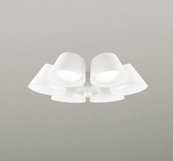 WF226NR オーデリック シーリングファン用シャンデリア WF054専用 6灯 ホワイト LED(昼白色) ～8畳｜コネクト オンライン