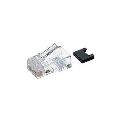 NR3550 パナソニック RJ45モジュラプラグ(ハイパフォーマンス型)(100個入り)｜コネクト オンライン