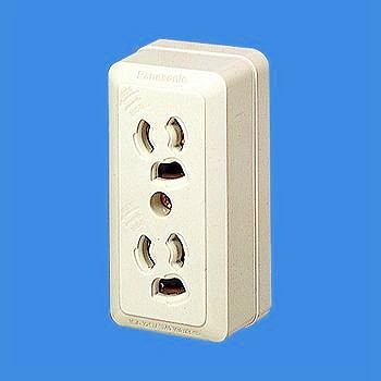 楽天市場】【電材用品】Panasonic(パナソニック)抜け止め接地ダブル