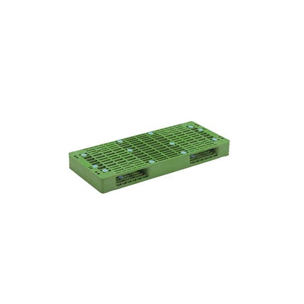 【メーカー直送】 【法人限定・個人宅配送不可】 R2-047110F サンコー プラスチックパレット 三甲 グリーン （プラパレ）