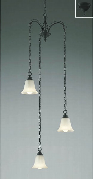 楽天市場】AP40021L LED吹抜シャンデリア (60Wx2灯相当) LED（電球色