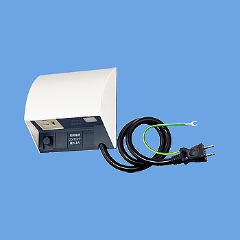 EE45534W パナソニック EEスイッチ付フル接地防水コンセント(タイマ連動コンセント3A)(抜け止め式・アースターミナル・0.5mコード付)(ホワイト)｜コネクト オンライン 10,412円