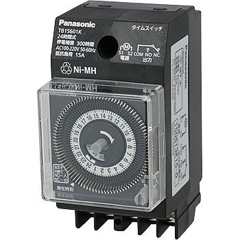 楽天市場】TB24201 パナソニック 年間式タイムスイッチ 盤組込用 電子