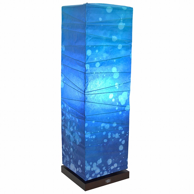 【メーカー直送】 B-522-LD 彩光デザイン 和風フロアスタンド box(ボックス) 深海 LED(昼白色)|コネクト オンライン