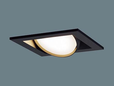 XAD1415LCB1 パナソニック 角型ユニバーサルダウンライト ブラック □100 LED 電球色 調光 拡散 (LGB73387LB1 後継品)｜コネクト オンライン