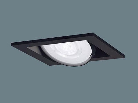 XAD3425NCB1 パナソニック 角型ユニバーサルダウンライト ブラック □100 LED 昼白色 調光 集光 (XLGB78685CB1 推奨品)|コネクト オンライン