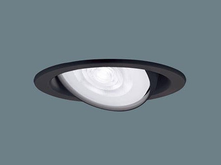 XAD3433NCB1 パナソニック ユニバーサルダウンライト ブラック φ100 LED 昼白色 調光 集光 (LGB74475LB1 後継品)
