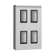 MO 400S 河村電器産業 引込計器盤用キャビネット 屋根付 屋外用 露出形 ベージュ WHM30A×4