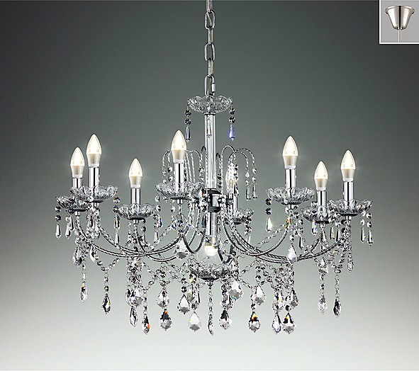 遠藤照明 クリスタル装飾 ホワイトシャンデリア 楽天市場】ERC2037XB 遠藤照明 シャンデリア クリーム 8灯 ランプ別売