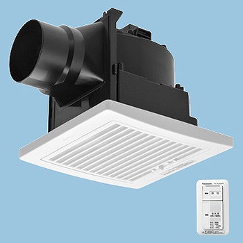【メーカー直送】 XFY-17J8VC/77 パナソニック 天井埋込形換気扇 パッと換気スイッチ付 フィルター付ルーバー φ100用