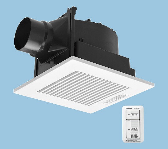 【メーカー直送】 XFY-24J8VC/83 パナソニック 天井埋込形換気扇 低騒音形・パッと換気スイッチ付属 ホワイト・薄型 φ100用