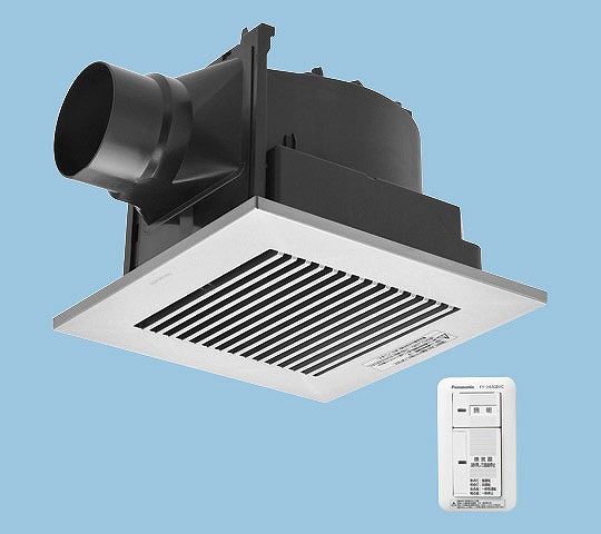 【メーカー直送】 XFY-24J8VC/86 パナソニック 天井埋込形換気扇 低騒音形・パッと換気スイッチ付属 シルバー φ100用