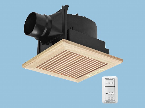 【メーカー直送】 XFY-24JG8VC/15 パナソニック 天井埋込形換気扇 パッと換気スイッチ付 木製ルーバー φ100用