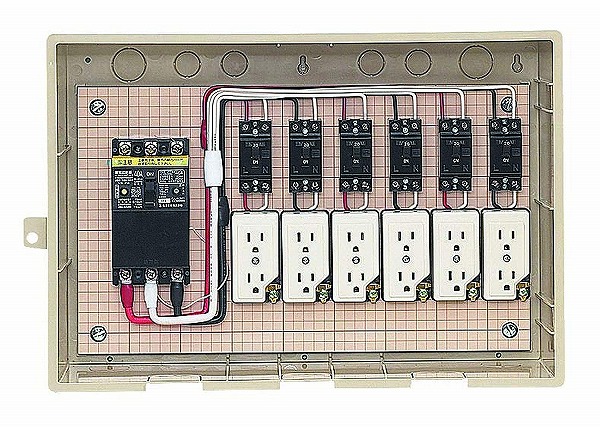 15-6C4 未来工業 屋外電力用仮設ボックス｜コネクト オンライン 53,467円
