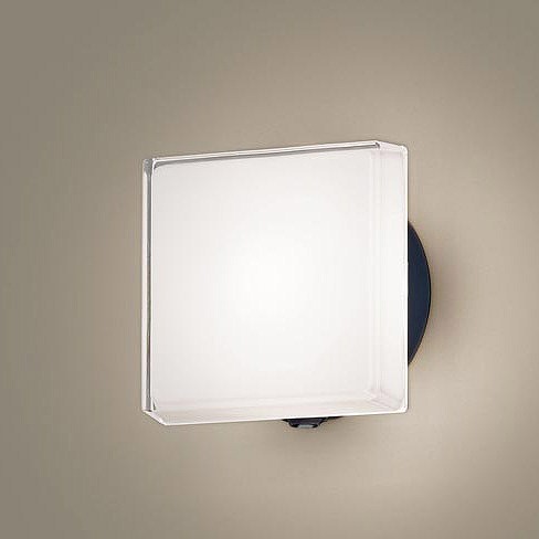 LGWC81307KLE1 パナソニック ポーチライト ブラック 拡散 LED(電球色) センサー付 (LGWC81307LE1 相当品)