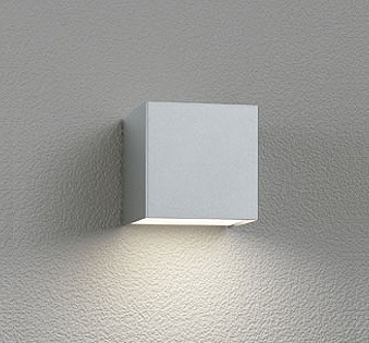 OG254385R オーデリック ポーチライト シルバー LED（電球色） 下面配光