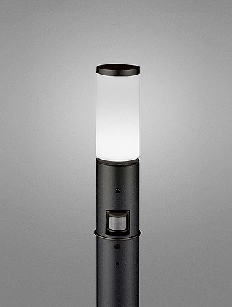 OG254655NCR オーデリック ポールライト ブラック H700 LED（昼白色） センサー付