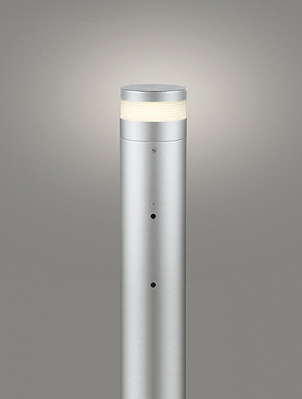 OG254952LR オーデリック ポールライト シルバー H700 LED(電球色) センサー付|コネクト オンライン