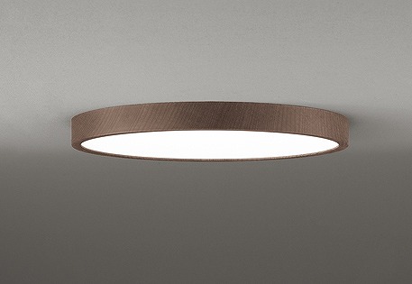 OL291424BR オーデリック シーリングライト φ500 ウォールナット LED 調色 調光 Bluetooth ～6畳