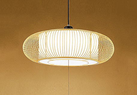 OP252171R オーデリック 和風ペンダントライト LED 昼白色 段調光 ～8畳