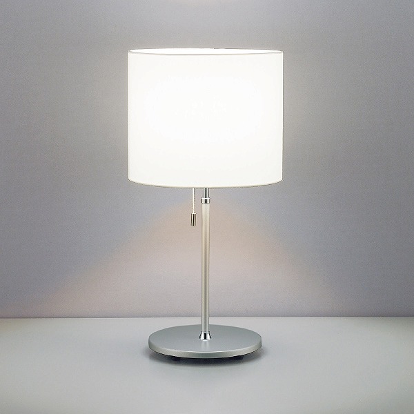 TD-4133-L+KT-4086 山田照明 スタンドライト 常夜灯付 プルスイッチ式 シルバー LED（電球色）｜コネクト オンライン