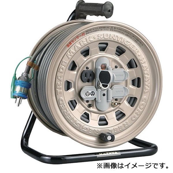 GT-501KX ハタヤリミテッド サンタイガーリール 温度センサー付 50m 接地付