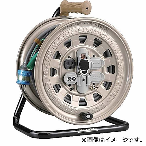 GT-301KXS ハタヤリミテッド サンタイガーリール 温度センサー付 30m 接地付