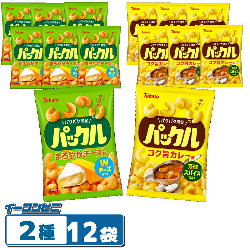 楽天市場】東ハト パックル まろやかチーズ味 57g×6入 (チーズ