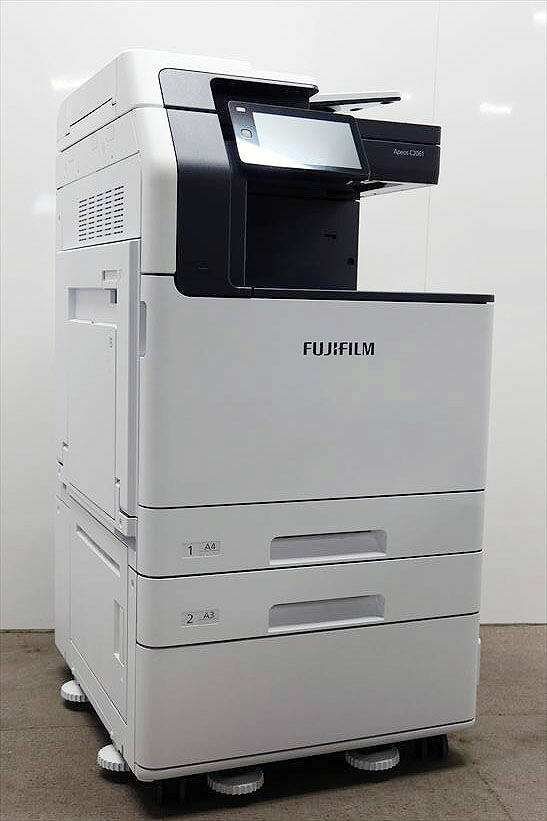 【中古】中古A3カラー複合機 富士フイルムビジネスイノベーション/FUJIFILM Apeos C2061 カウンタ 1,577枚｜中古コピー・パソコンのイーコピー
