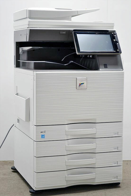 SHARPのMX-C302W・複合機 ほぼ未使用 MX-C302W（SHARP）A4卓上・業務用中古カラー複合機・Mac・無線