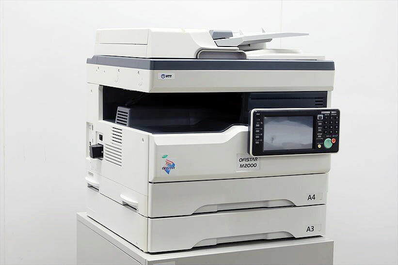 中古A3練り合わせる機 NTT OFISTAR M2000 居酒屋 15,838枚 新品リサイクルトナーを備え付ける【中古】 パソコン・周辺機器-コピー機