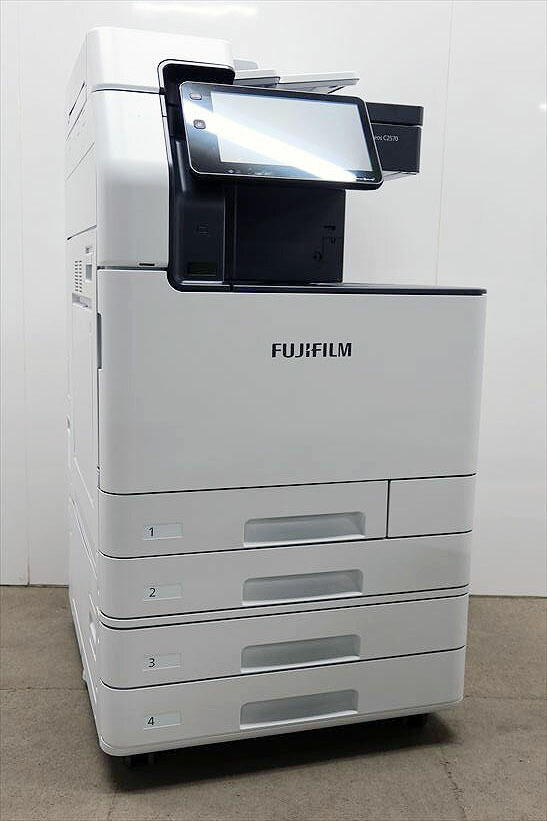 【中古】中古A3色合い練り合わせる機 富士フイルム商行為イノベーション/FUJIFILM Apeos C2570 居酒屋 21,981枚