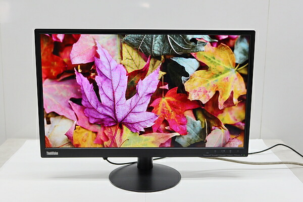 【訳あり】中古23.8型液晶モニター Lenovo E24-10D-Sub15　Displayport 【中古】 LEDバックライト