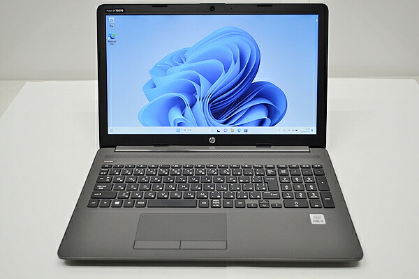 HP 250 G7 Notebook PC 第10世代 256GB 8GBメモリ 15.6インチ DVDRW Bluetooth Windows11 ノートパソコン 中古パソコン 【中古】｜中古コピー・パソコンのイーコピー