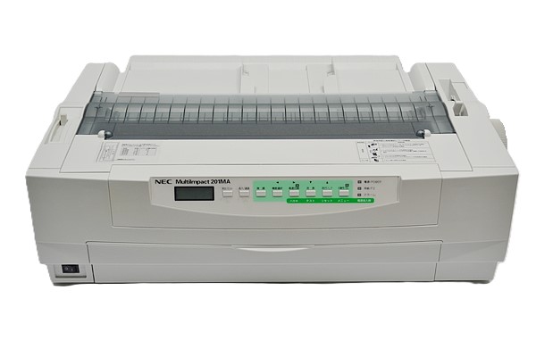 ドットプリンター　プリンター　NEC　Multilmpact201MA NEC MultiImpact 201MA (PR-D201MA) ドットプリンタ フロント