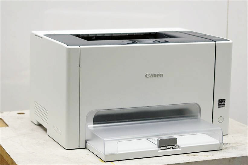 【中古】A4カラーレーザープリンター Canon/キャノン/Satera LBP7010C カウンタ 3,163枚