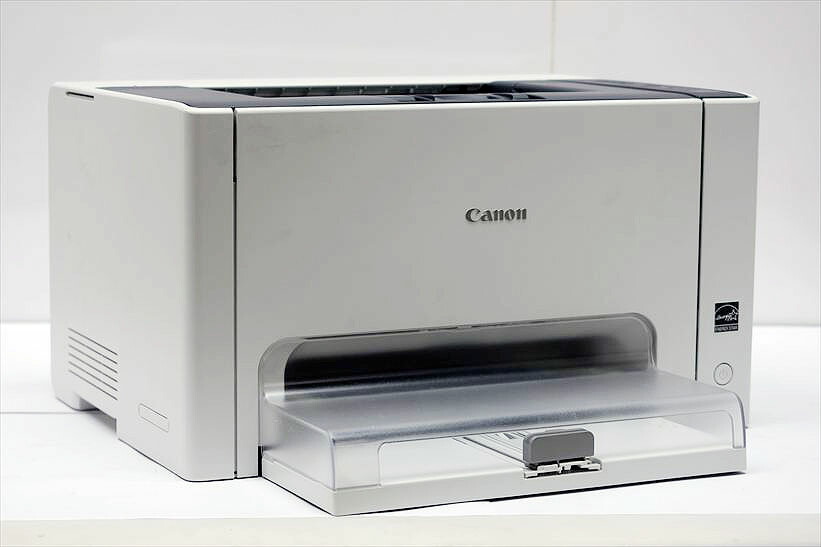 【中古】A4カラーレーザープリンター Canon/キャノン/Satera LBP7010C カウンタ 45枚