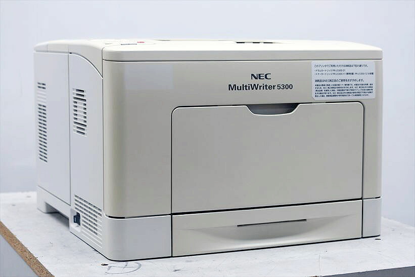 中古A4モノクロプリンター NEC MultiWriter 5300【中古】カウンタ 101,601枚