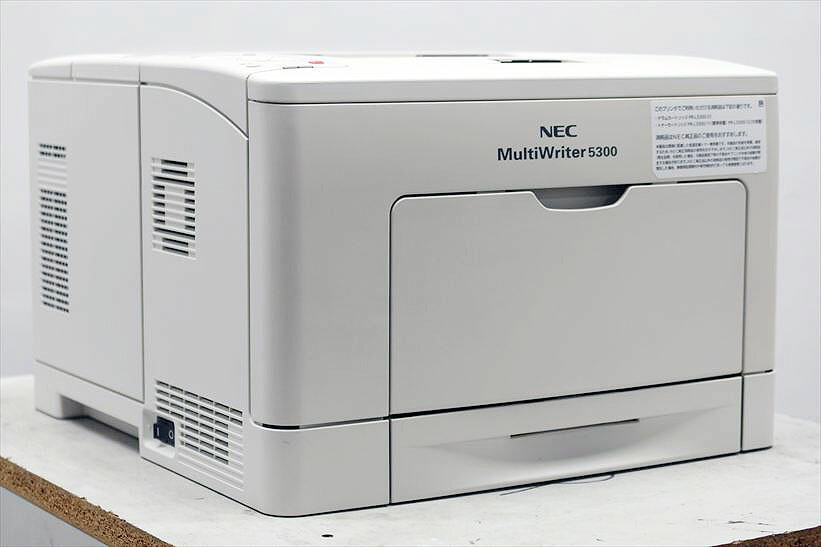 中古A4モノクロプリンター NEC MultiWriter 5300【中古】カウンタ 14,333枚 12,540円