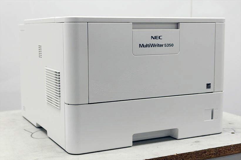 中古A4モノクロプリンター NEC MultiWriter 5350 カウンタ 3,888枚【中古】
