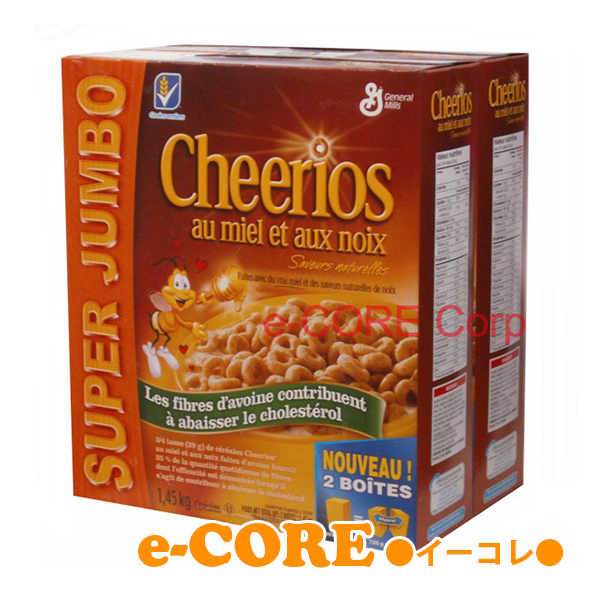 Honey　Nut　Cheerios　ハニーナッツチェリオ　1.45kg（725gx2パック）　《》【RCP】