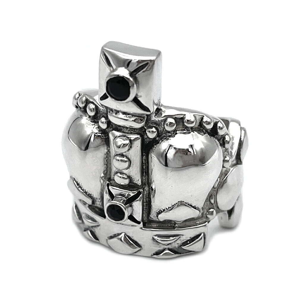 エキシビジョニスト Exhibitionist ラージクラウンリングwストーン LG Crown Ring w Stone 22,275円