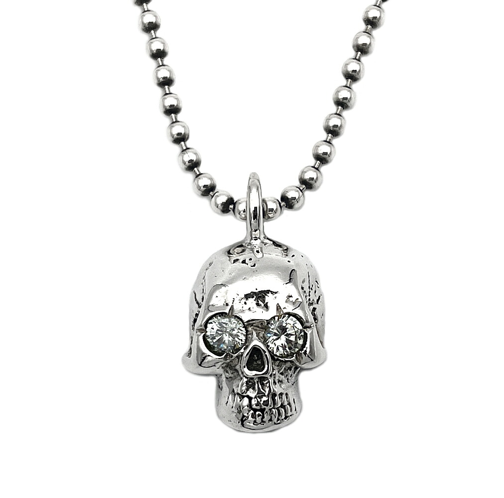 エキシビジョニスト Exhibitionist ラージスカルストーンペンダント Lg Skull w Stone Eye 21,087円