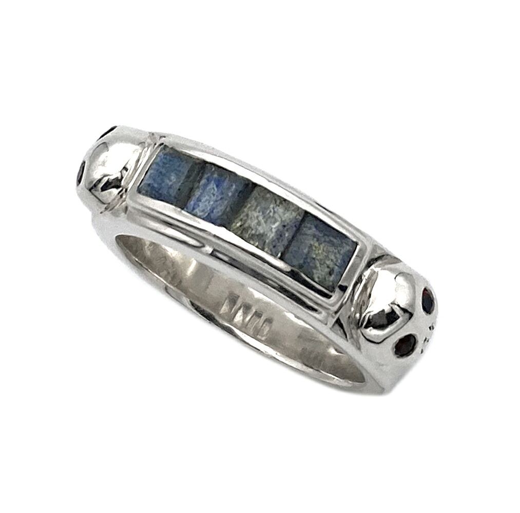 エキシビジョニスト Exhibitionist LGチャンネルセットスカルリング LG Channel Set Skull Ring 23,100円