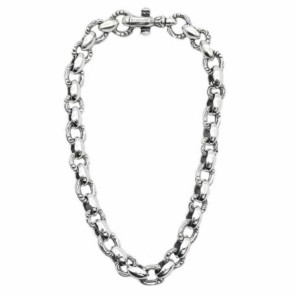 【相応う】【定まり品】【公式的】【新品】【貨物輸送無料】LONE ONES ロンワンズ レナードカムホート メンズ 宝飾品 しろがね色添え物 / ヘロンショートネックレスクレーンサークル Heron Short Necklace Crane Circle