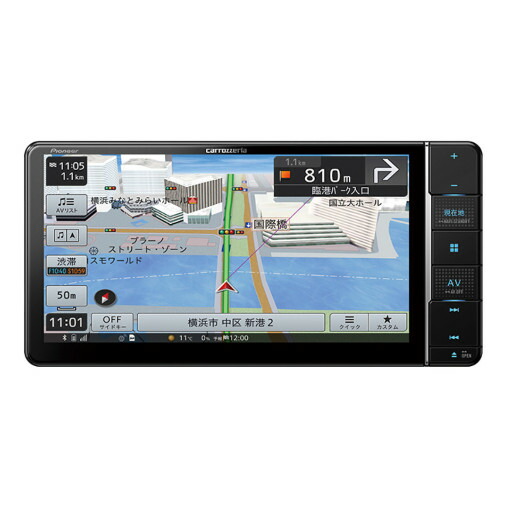 ★パイオニア AVIC-RW812-D 7V型HD TV DVD CD Bluetooth SD チューナー・AV一体型メモリーナビゲーション【カーナビ】【送料無料】