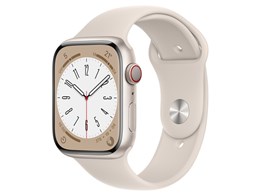 ★アップル / APPLE Apple Watch Series 8 GPS+Cellularひな形 45粍 MNK73J/A [スターライトスポーツバンド]【スマートウォッチ・ウェアラブル先っぽ】【貨物輸送無料】