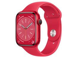 ★アップル / APPLE Apple Watch Series 8 GPS+Cellularモデル 45mm MNKA3J/A [(PRODUCT)REDスポーツバンド]【スマートウォッチ・ウェアラブル端末】【送料無料】