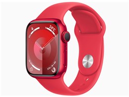 ★アップル / APPLE Apple Watch Series 9 GPSモデル 41mm MRXH3J/A [(PRODUCT)REDスポーツバンド M/L]【スマートウォッチ・ウェアラブル端末】【送料無料】